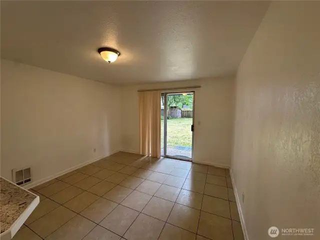 Dining room or family room sitting area