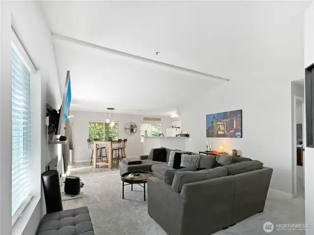 Step inside to vaulted ceilings, lots of natural light, and fresh updates.