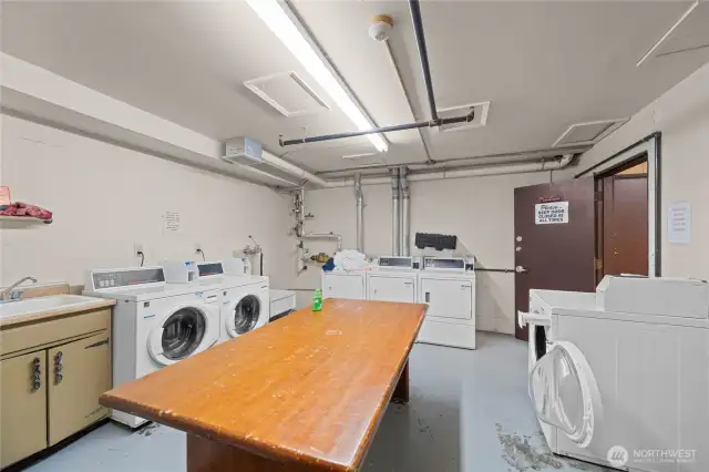 Laundry available on site