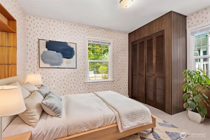 Guest bedroom #1 *Virtually staged*