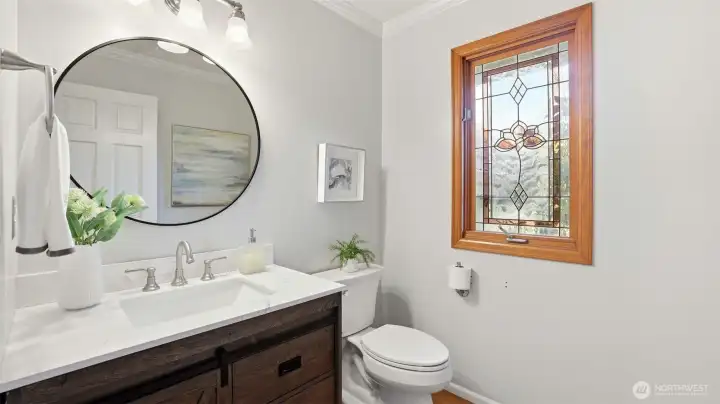 1/2 BA on main floor