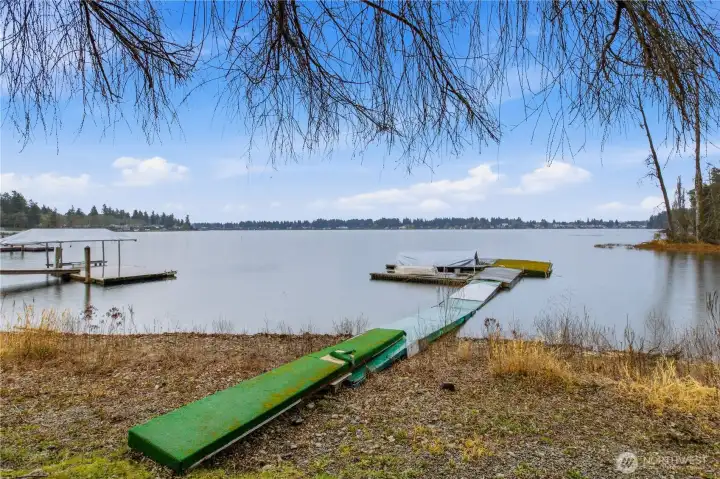 The dock is already in!