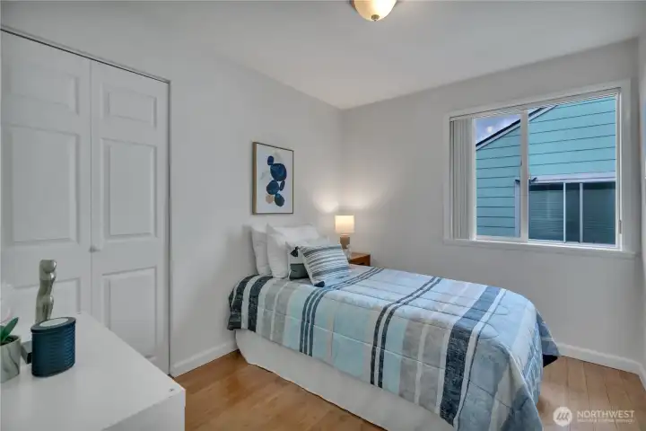 Bedroom 2 with large closet