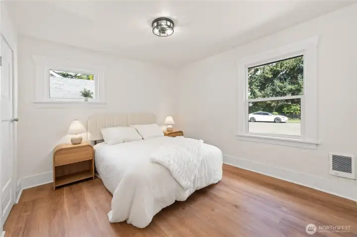 Primiary bedroom, downstairs