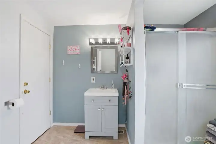 Half bathroom main floor