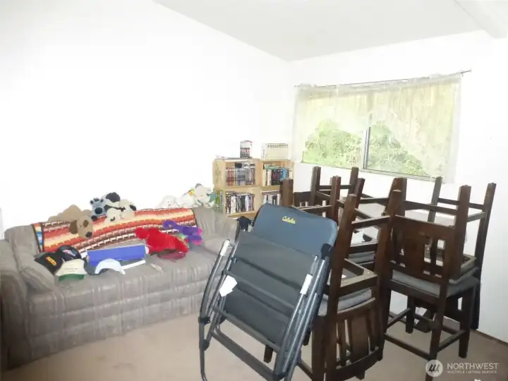 second bedroom used for storage now