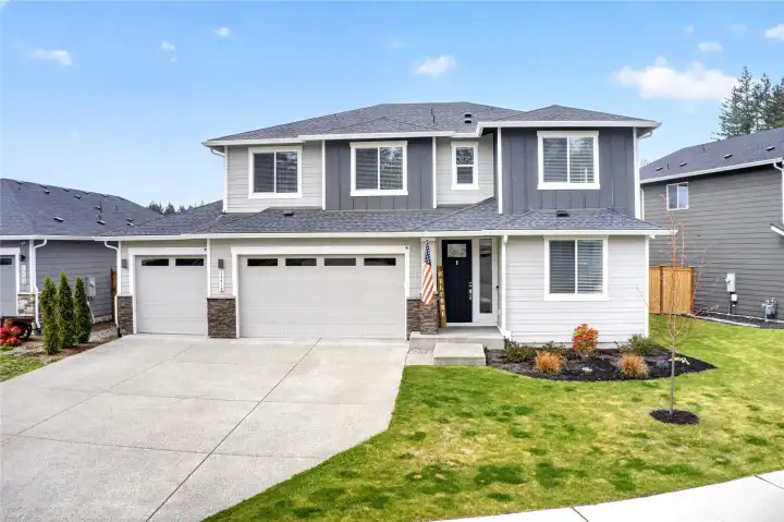 Better than brand new and truly move in ready, this stunning 2023 built Century Communities home is located in the highly desirable Puyallup School District