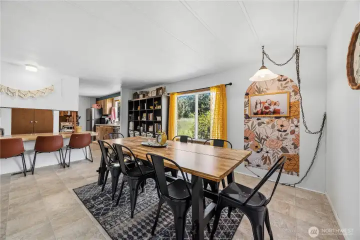 Manufactured dining room