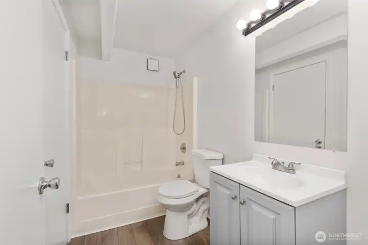 Full bathroom downstairs Full bathroom downstairs
