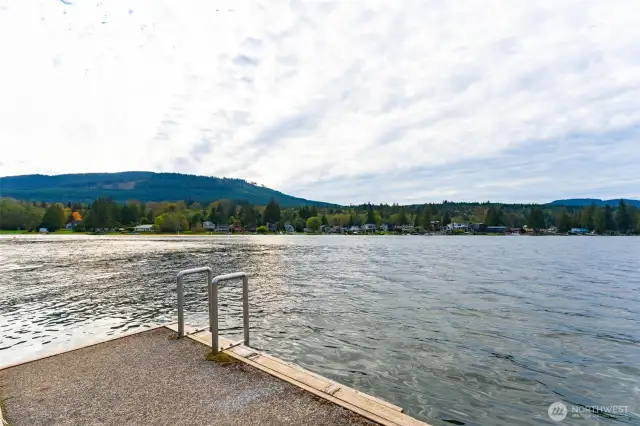A great place to hang out on those warm summer days, fishing and watch the 4th of July fireworks!