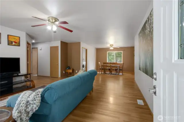 Entry & Living Room