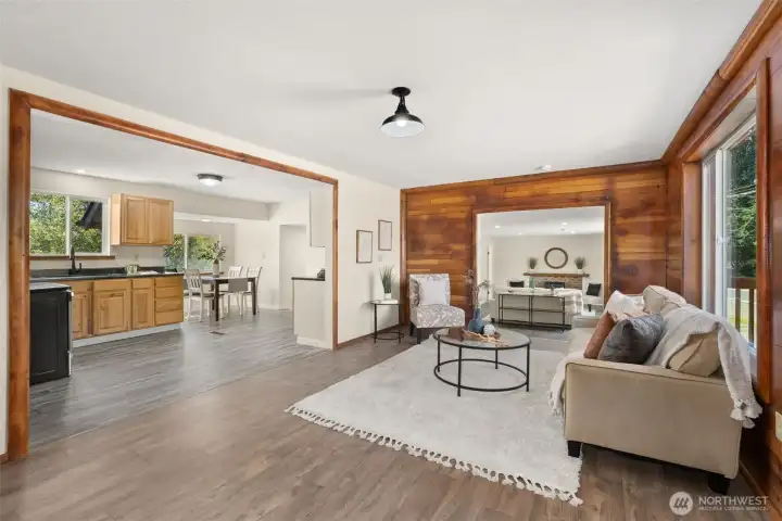 Living Room/Kitchen View