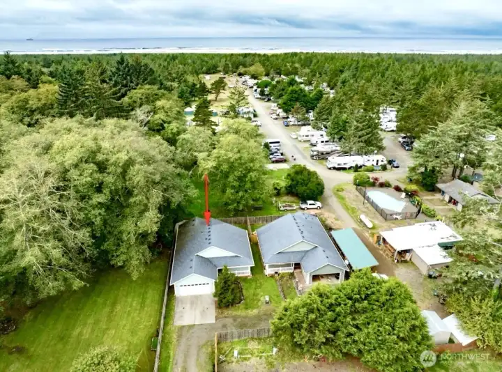 Located close to Pacific Ocean
