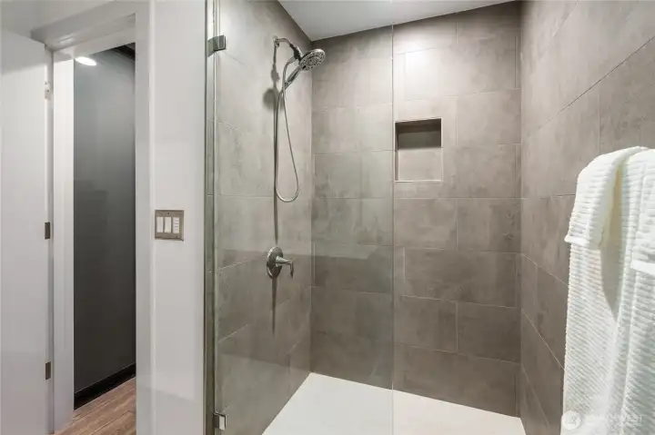 Large Tiled Shower
