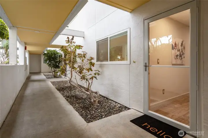 Door Into Unit 2nd Door from Condo Entry.