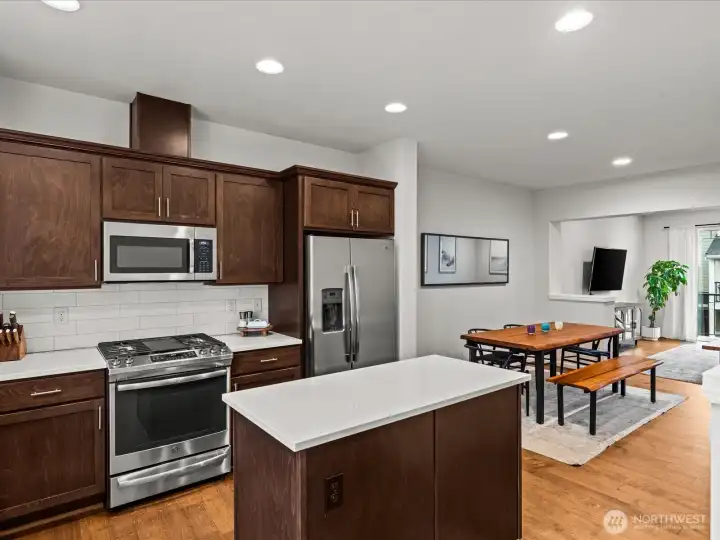 Gas cooking for the win!