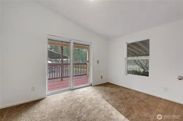 The un-staged bonus room off the office.