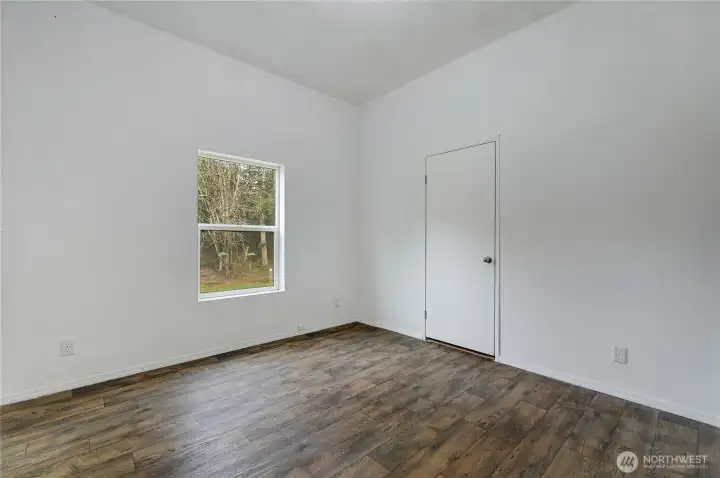 Bedroom #2 un-staged.