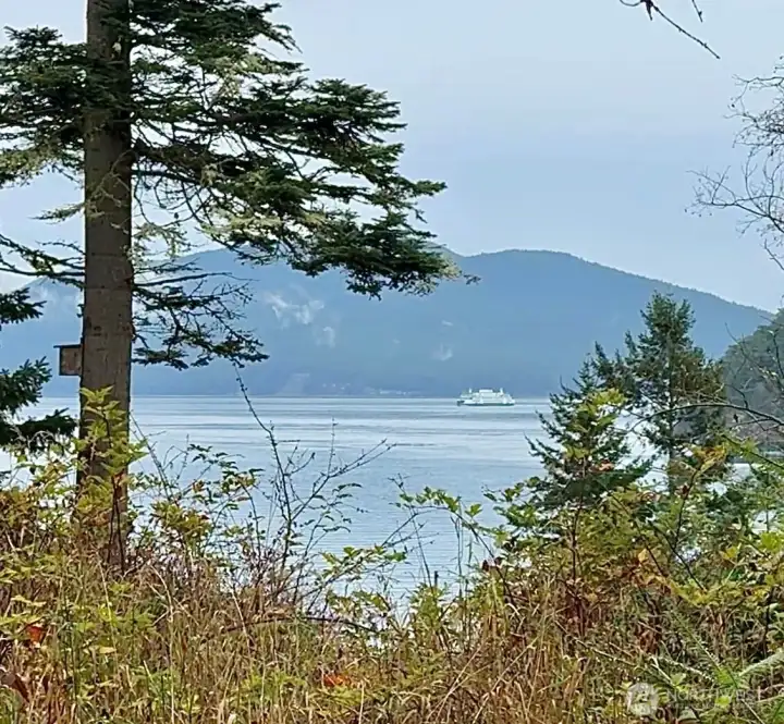 View looking towards Blakely Island