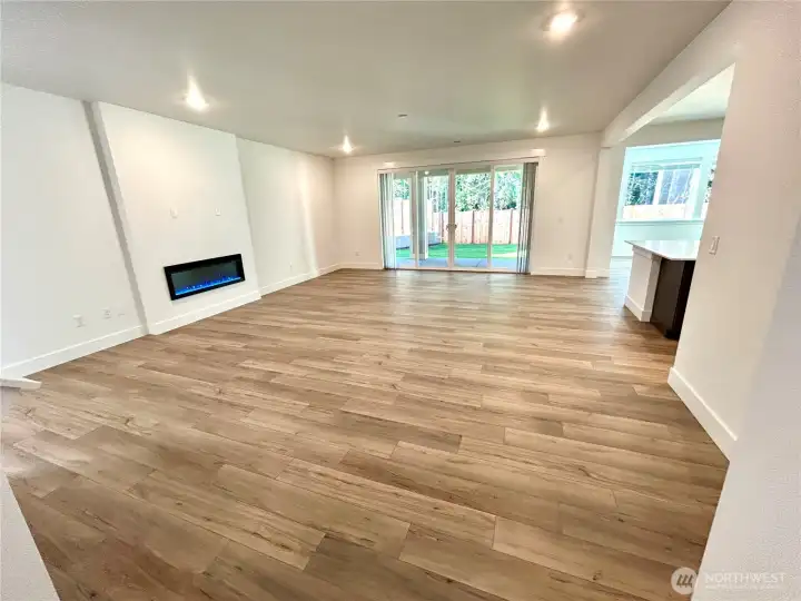 from entrance at front door.