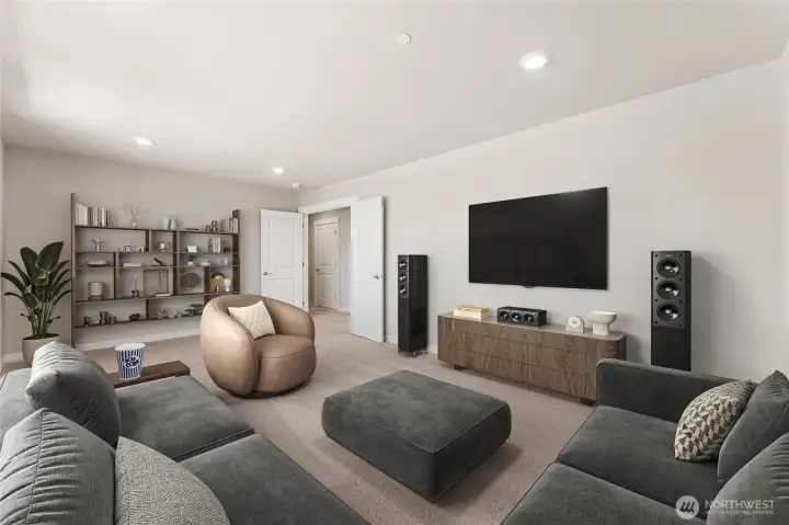 Bonus room. Photo's are for representational purposes only. Colors and finishes may differ.