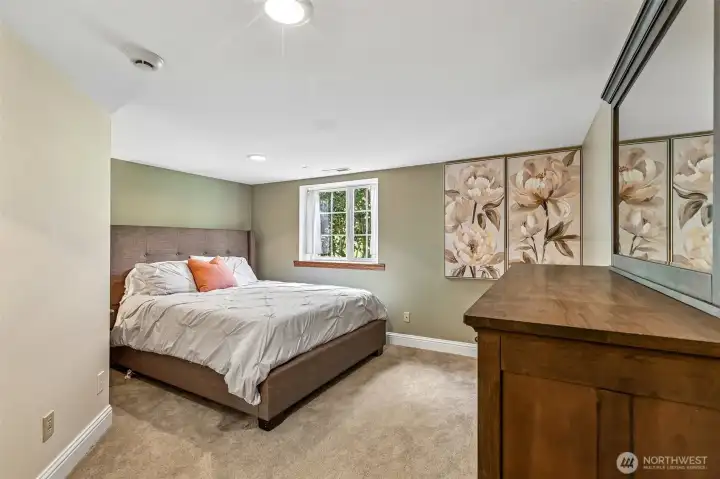 Lower Level 4th bedroom.