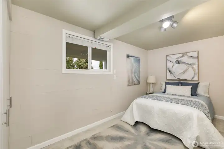 Lower Level Apartment Bedroom