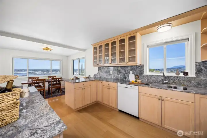 great room with fabulous views