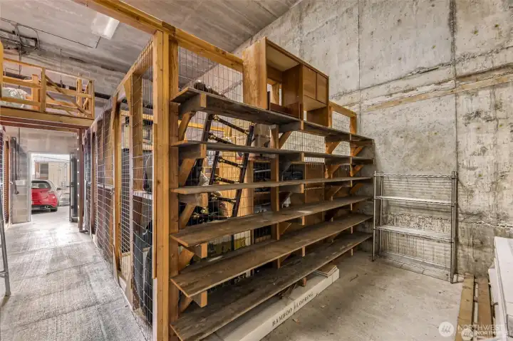 dedicated storage unit