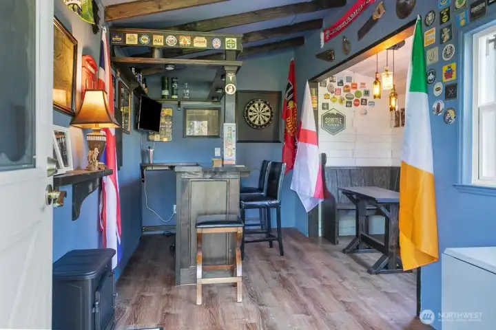 Imagine having friends over to a pub at home