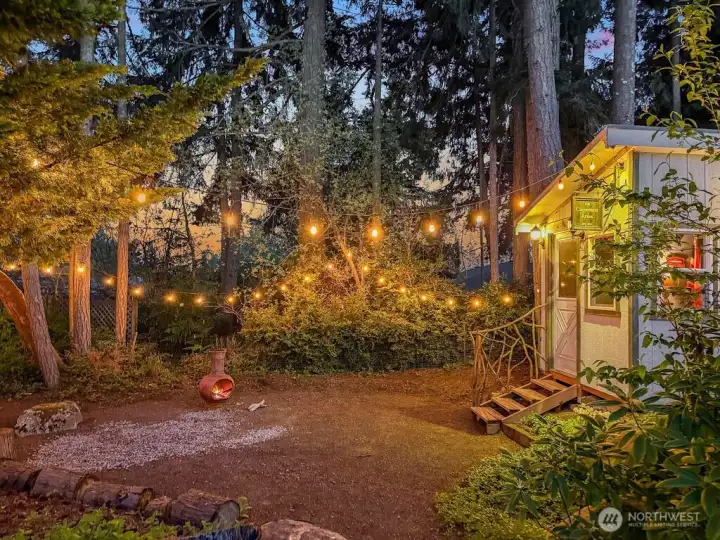 Evening gatherings are magical in your own private English mini pub