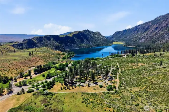Alta Lake State Park nearby