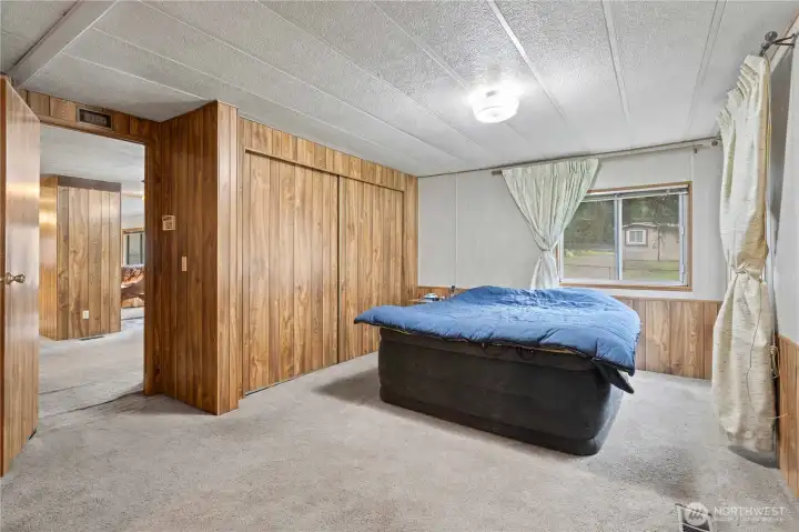 PRIMARY Bedroom w/Oversized Closet