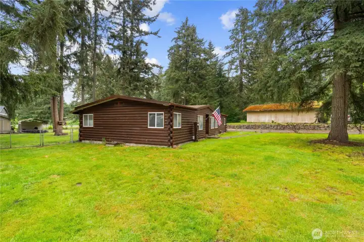 BACKYARD of 0.52 Acre Lot!