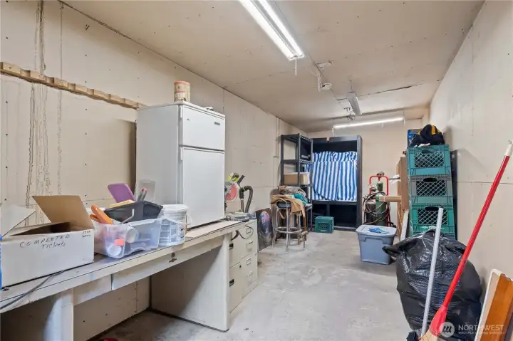OFFICE: INTERIOR of the 10x24 Office attached to the 2-Car Shop