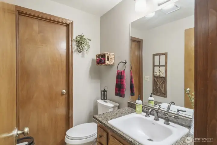 Main floor powder room Main floor powder room