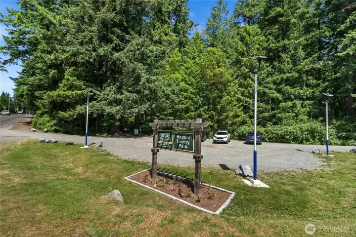 Find Gig Harbor's Family Park just across the street!
