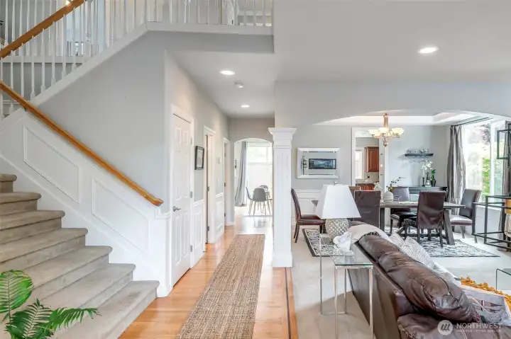 Millwork throughout.