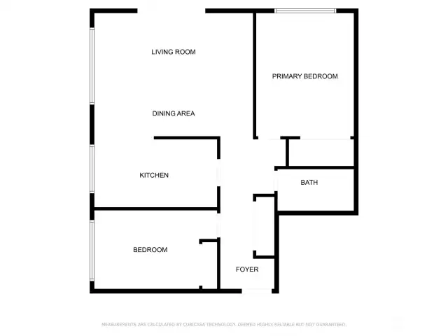 Thoughtful floor plan makes great use of the space.