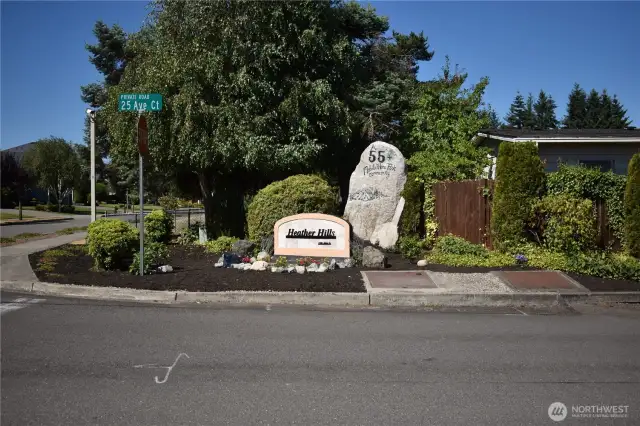 Heather Hills 55+ gated community. Enjoy going for a walk and not worrying about traffic etc.