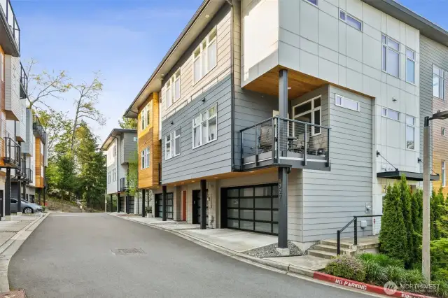 9+ parking spots are available throughout the community for all residents