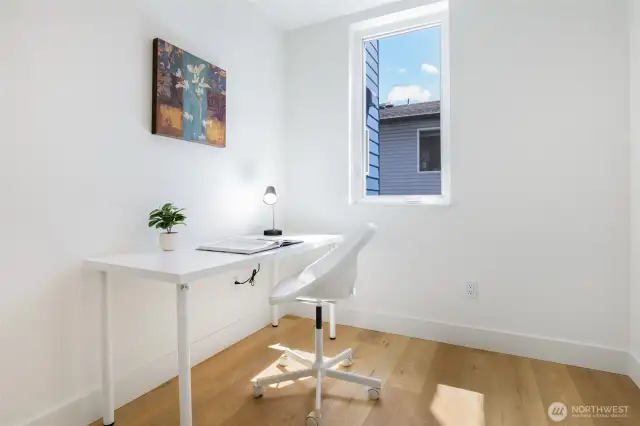 Den/office can also be used as nursery.