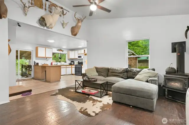 open floor plan