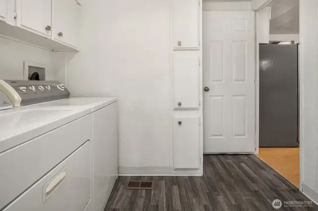 Laundry Room w/ Cabinets