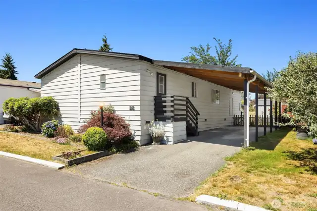2-Car Tandem Carport