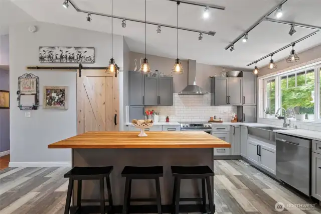 Well Lit Kitchen