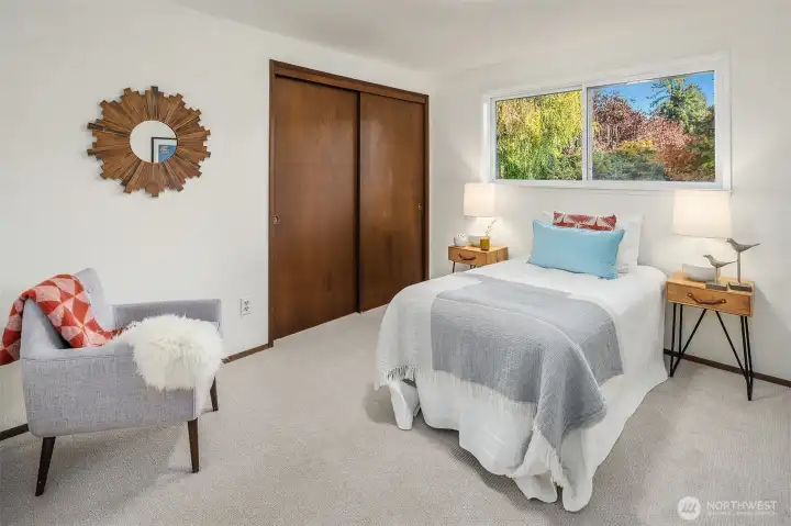 Third main floor bedroom.