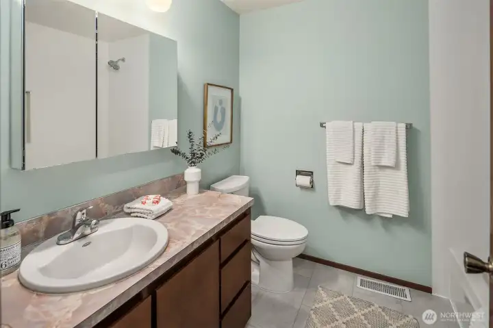 Main floor bathroom.