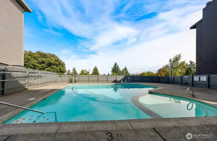 Pool for the complex