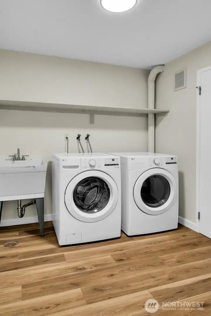 Unit 1 Laundry Room and Storage